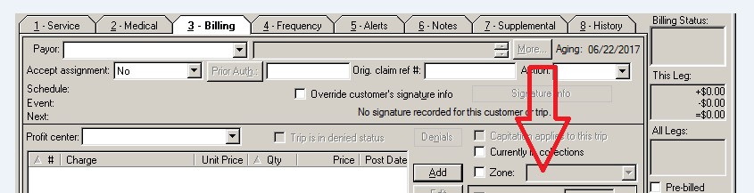 GIS Billing Zones