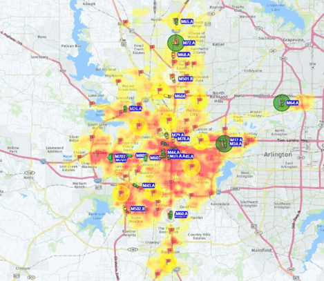 Deployment Heat Map