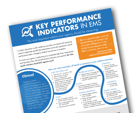 Download the tip sheet on KPIs for EMS