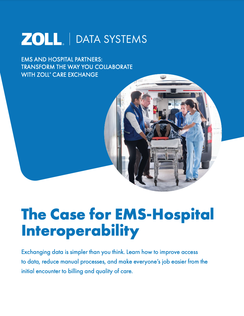 eBook Thumbnail -The Case for EMS-Hospital Interoperability