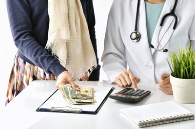 Patient Paying in Cash